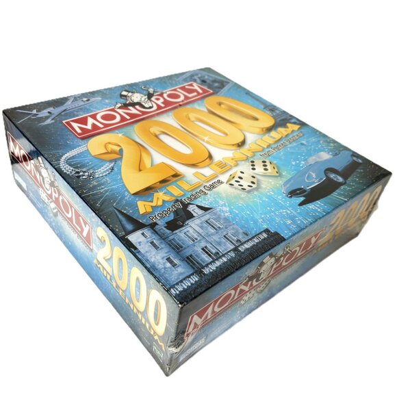 Monopoly 2000 Millennium Edition Board Game by Parker Brothers NWT NOS  VTG - Picture 6 of 11